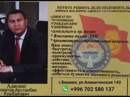 Адвокат. Круглосуточно, 24/7. Стаж работы 20 лет