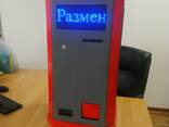 Автомат предназначен для размена бумажных купюр на монеты 50, 100, 200тг или жетоны. - photo 5