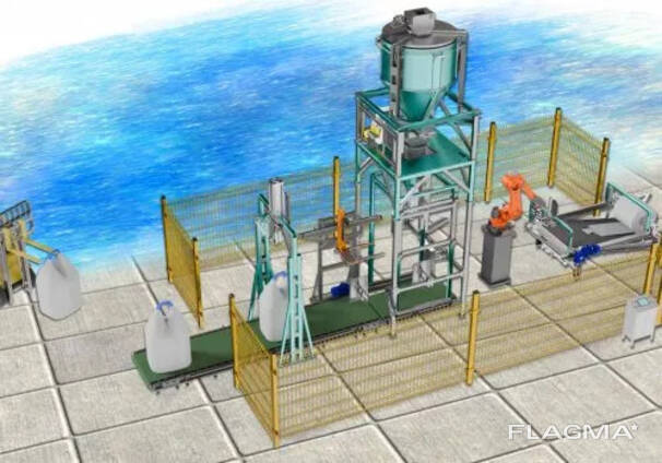 Автоматизированный роботизированный комплекс для фасовки биг-бэгов