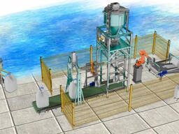 Автоматизированный роботизированный комплекс для фасовки биг-бэгов