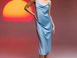 Beautiful women's dress made of Japanese silk for every day - photo 4