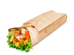 Бумажный пакет без ручек