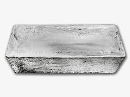 Чушка цинковая Марка: Ц0А; Ц0; ЦВ0…, Разм. : 50х200х230–50х200х400 мм в Бишкеке