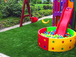 Декоративный искусственный газон для детских площадок - фото 1
