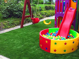 Декоративный искусственный газон для детских площадок