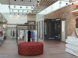 Дизайн интерьера бутиков, магазинов