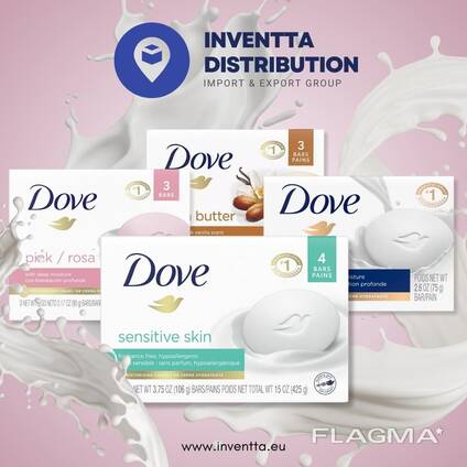 Dove 90gr, твердое мыло DOVE, разнообразие вкусов, оптовые продажи