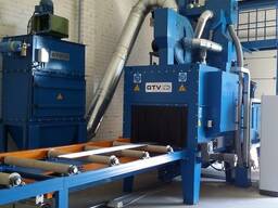 Дробеметная обработка различного проката