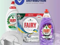 Fairy, моющие средства для посуды, разнообразные позиции, оптовые продажи