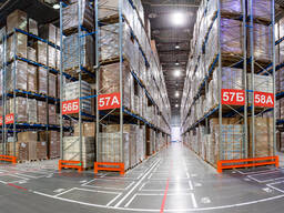 Фронтальные стеллажи