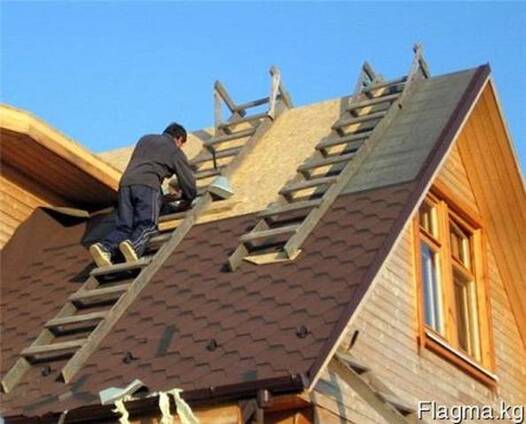 Гибкая черепица, Кровля, Шинглас!!!