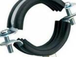 Хомут для труб с EPDM (nuts M8) 32-36 (1") коробка 250шт - фото 1