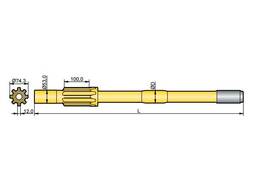 Хвостовик аналог Ingersoll YH 95 RP, YH 100 RP