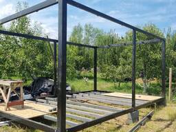 Изготавливаем металлокаркасы для быстровозводимых зданий