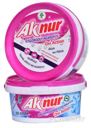 Кислородный отбеливатель Ак нур Oxi Action в упаковке по 0,5 кг.