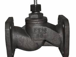Клапан чугунный D= 6-1200 мм, Вид: прямой; угловой…, Давление: Ру16; Ру25… в Бишкеке