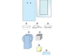 Комплект белья операционного для ангиографии dr. green's оптом