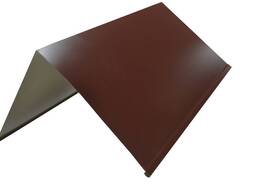 Конек кровельный Дл. : 1–3 м, Разм. : 0,4–300х30 мм, Вид: П–образный; круглый… в Бишкеке