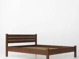 Кровать двуспальная из натурального дерева - фото 2