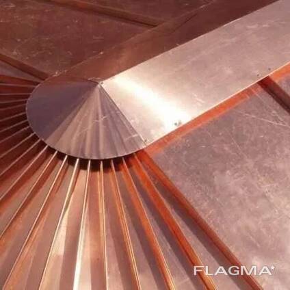 Кровля медная в ассортименте