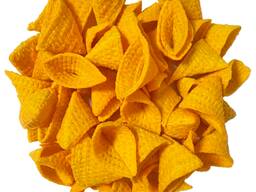 Кукурузные чипсы в форме паруса