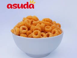 Кукурузные колечки со вкусом апельсина