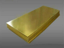 Латунные пластины 6 мм ЛС63 ГОСТ 2208-2007