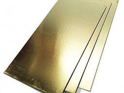 Лист бронзовый 0,2—60 мм, марки БрОФ6.5—0.15; БрБ2; БрКМц3—1