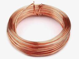 Медная проволока Марка: ММ; М1…, Диам. : 0,02–8 мм, Маркир. : ДКРНМ; ДКРНТ… в Бишкеке