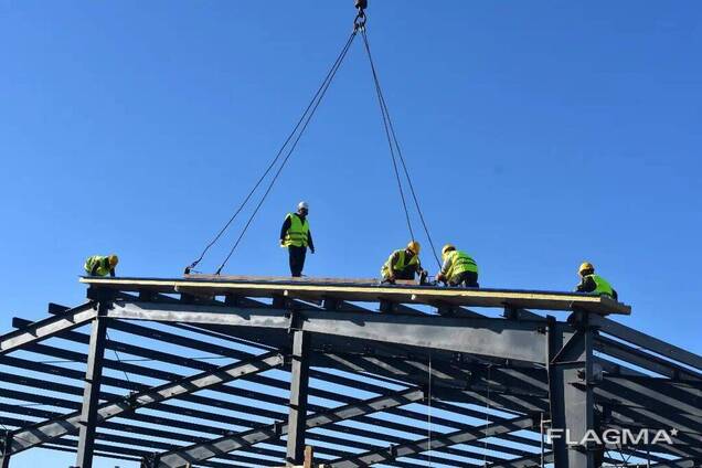 Металлоконструкции, строительство из металла, металлокаркас, здание из металлоконструкции