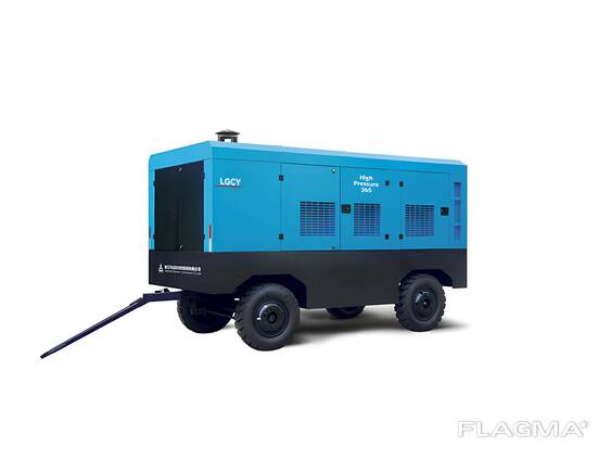 Мобильный дизельный винтовой воздушный компрессор LGCY 4/7