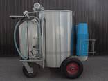 Молочное такси SALUTEM на 4-х колесах для выпойки телят (100-300 л, пастеризация) - фото 1