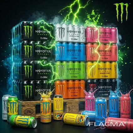 Monster Energy 500 ml оптом из Европы