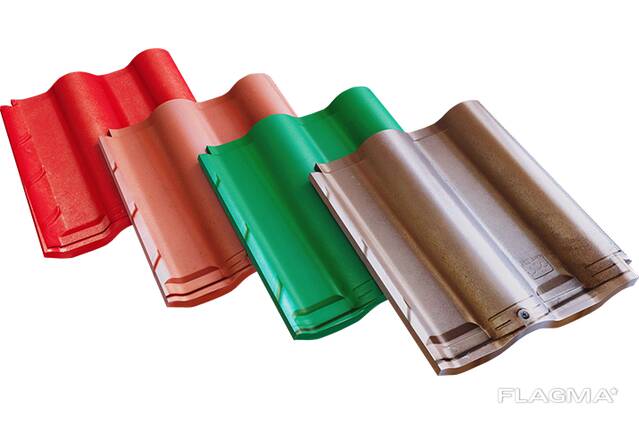 Натуральная черепица (фиброцементная черепица)