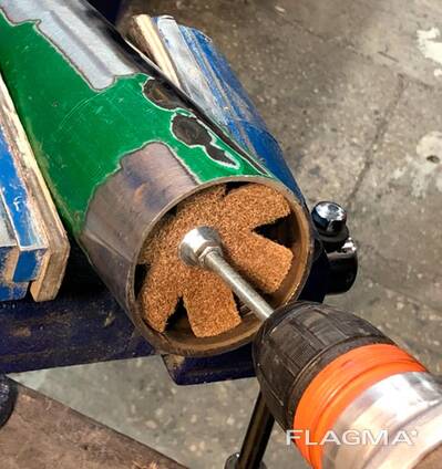 Очистка, зачистка опор трубопроводов; труб биметаллическаих; бурильных в Бишкеке