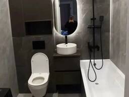 Отделочные работы, ремонт квартир. Штукатурка, шпаклёвка, покраска Укладка плитки, лам