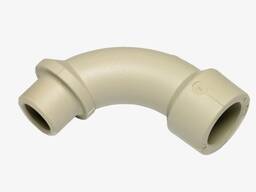 Отвод полипропилен, полиэтилен, металлопластик Стенка: 0,8–15 мм мм в Бишкеке