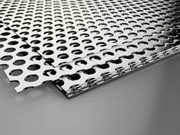 Перфорированный лист Раскр. : 1х2; 1.25х2.5; 1.22хL…, Толщ. : 0,3–10 мм в Бишкеке