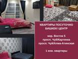 Посуточные квартиры в центре города! Гостиница в Бишкеке - фото 1