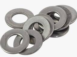 Шайба Диам. : 0.5–610 мм, Марка: А2; А4; 10Х17Н13М2Т…, Матер. : сталь; медь… в Бишкеке