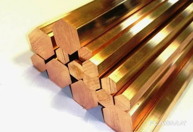 Шестигранник медный Разм. : 3–50 мм, Марка: М1; М3; М2… в Бишкеке
