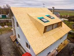 Скатная кровля ОСБ Стронг 12 мм