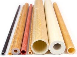 Стеклотекстолитовые трубы D= 14-100 мм L= 1 м, Марка: СТЭФ-1; ТСЭФ в Бишкеке