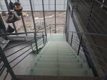 Стеклянные лестницы из закаленного стекла в Бишкеке