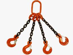 Стропы цепные Дл. : 0.33–20 м, Груз–ть: 1–85 т, Разм. звена: 6х8–96х41.6 мм в Бишкеке