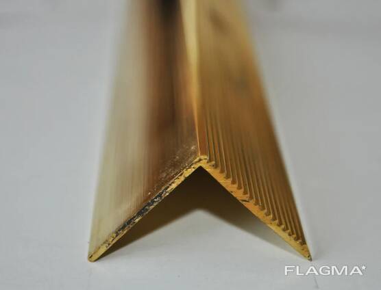 Уголок латунный Разм.1: 8–50 мм, Разм.2: 8–50 мм, Толщ. : 1–2 мм в Бишкеке