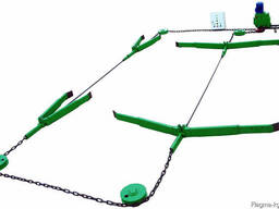 Установка навозоуборочная скреперная УНС-1 (170м)