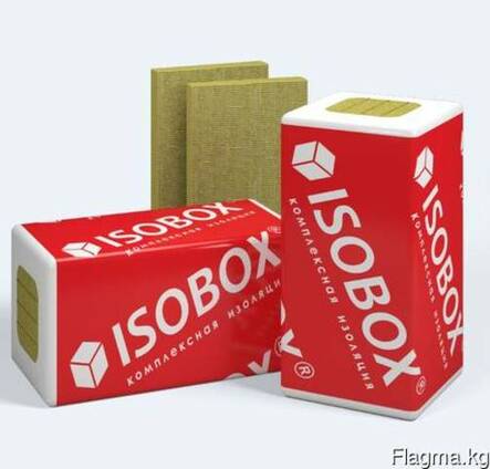 Утеплитель базальтовый, Мин. вата, Базальт, Isobox,