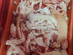 Жир-сырец от разделки мяса на кости говяжий замороженный весовой Для промышленной перера