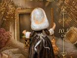Золушка ватная игрушка подвеска 10,5 см ручной работы - фото 2
